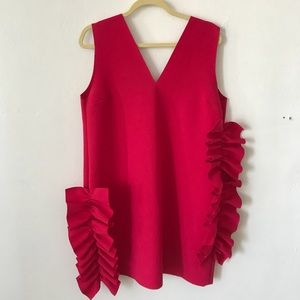 Red dress MSGM Milano